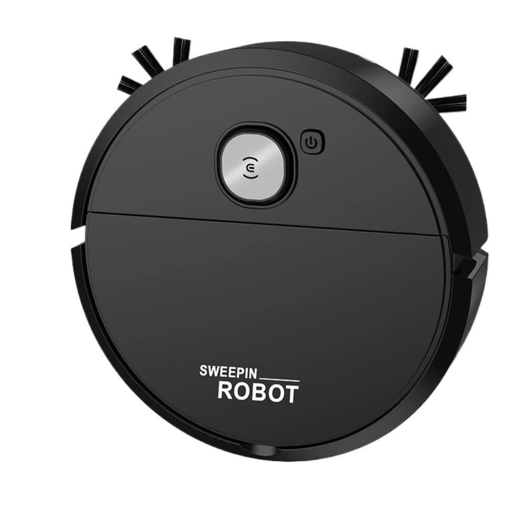 Robô Varredora/Aspirador De Pó 1200PA Automática 3 Em 1 Limpeza Doméstica Robótico Inteligente E Silencioso