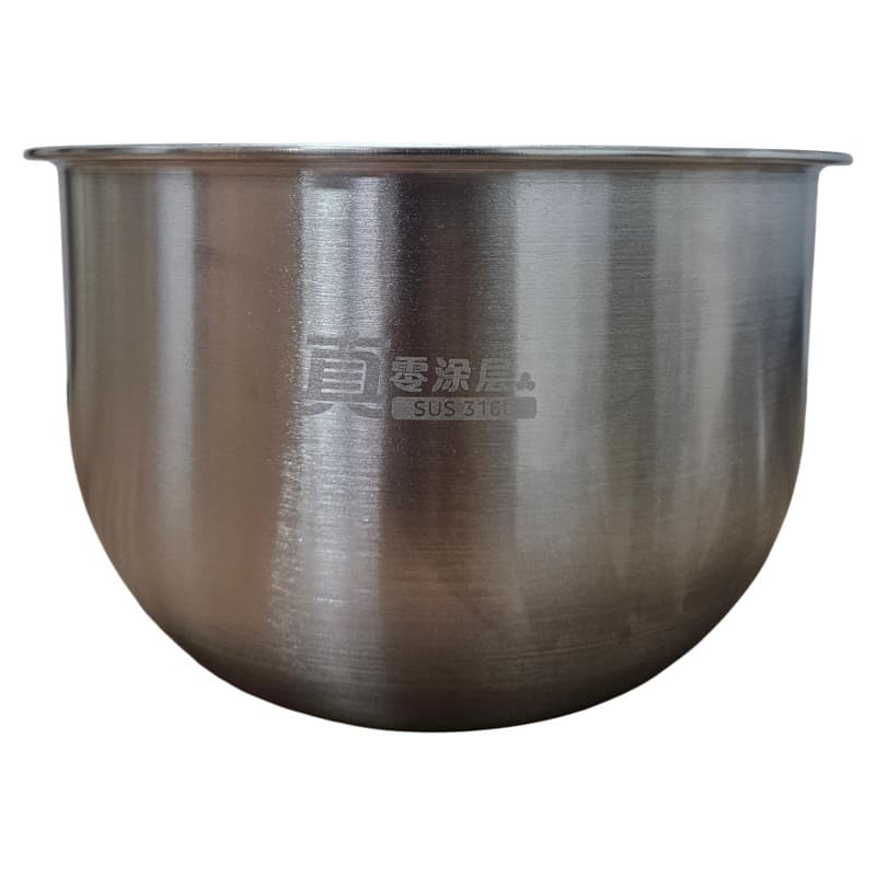 Adequado para Midea panela de arroz forro IH forro de aço inoxidável 5L litro Original grau alimentício SUS316 Zero reve