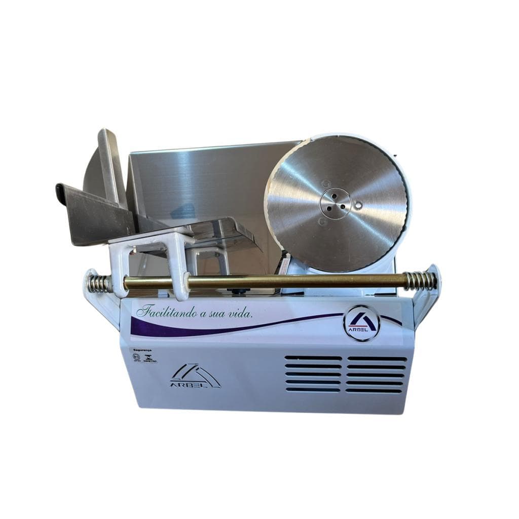 Cortador De Frios Elétrico Semi Automático Lâmina 170mm Arbel