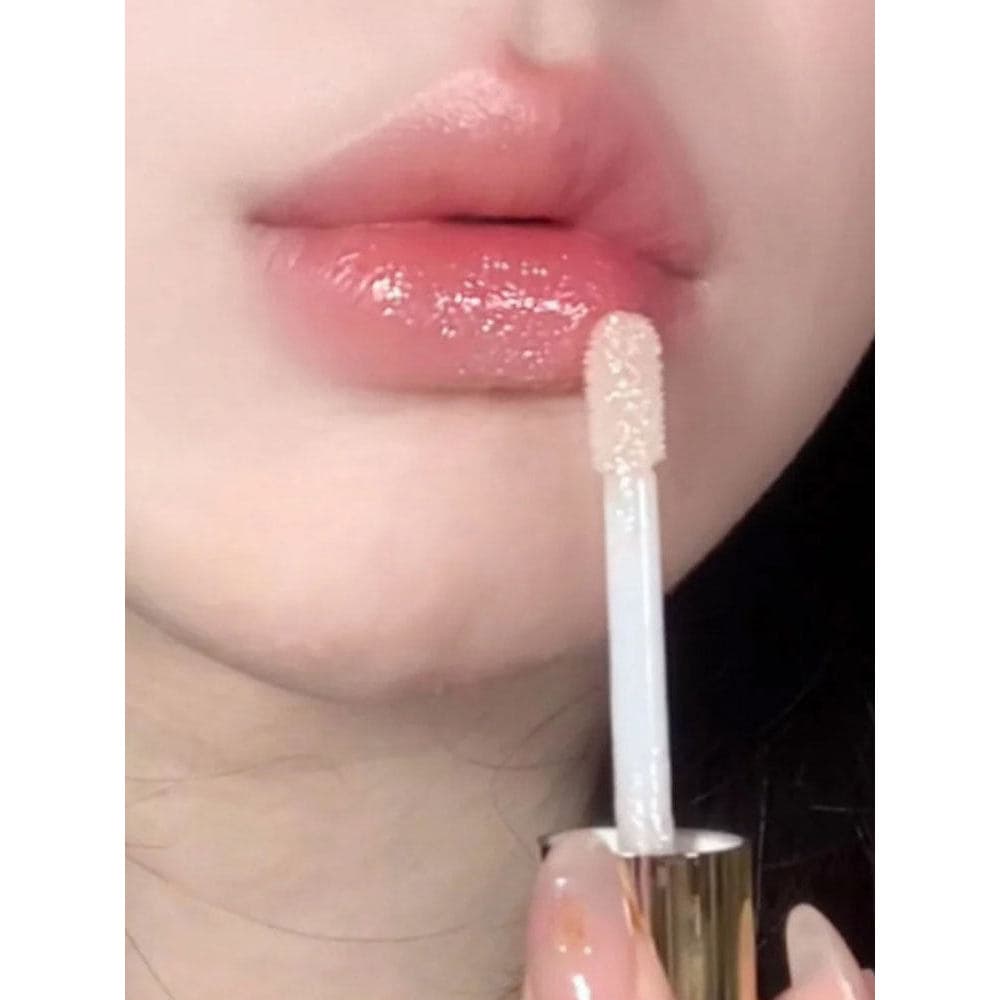 Brilho de água Dudu Lip Brightening Lip Gloss Hidratante Plump Piscando Lip Gloss Segurando Maquiagem Aparecendo Cor Esp