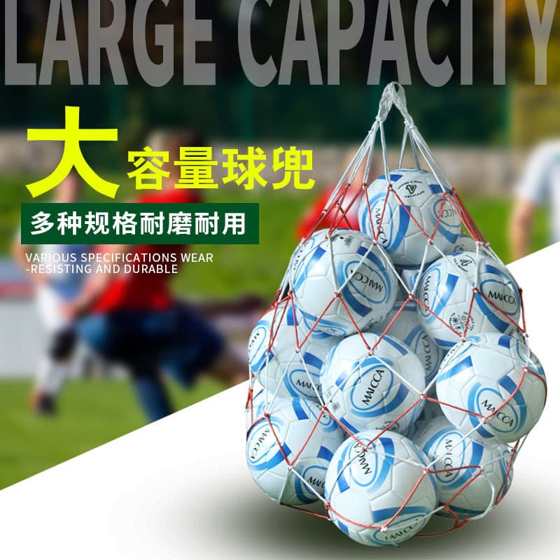 Quadro estudante futebol basquete grande saco de malha saco de bola grande bolso de bola grande capacidade malha bolso s