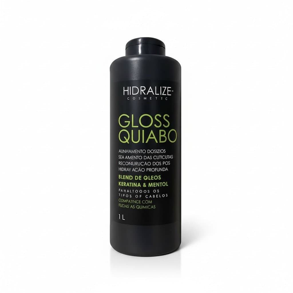 Progressiva Gloss Quiabo 1L Hidralise - Alisa Muito - Redutor De Volume