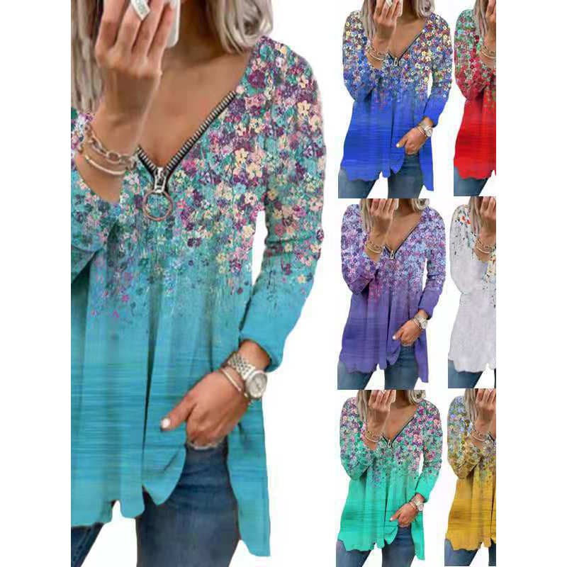 Estilo europeu americano outono inverno feminino comércio exterior roupas femininas Amazon independente em pé pequeno Fl