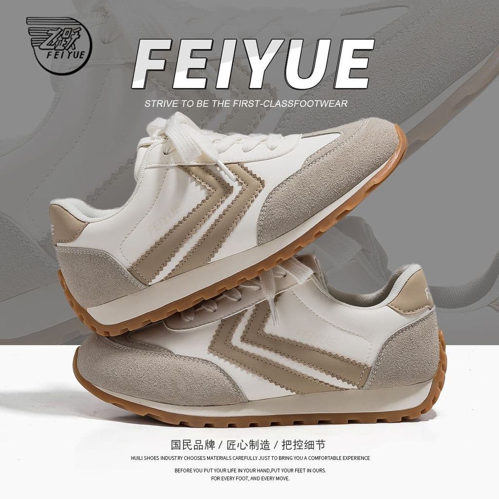 Feiyue sapatos femininos na moda nacional nicho Retro treinamento alemão Forrest Gump sapatos novo estilo sapatos esport