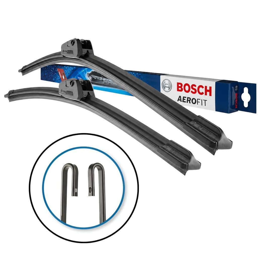 PAR PALHETAS LIMPADOR PARA-BRISA DIANTEIRO ORIGINAL BOSCH FIAT STRADA GRAND SIENA PALIO