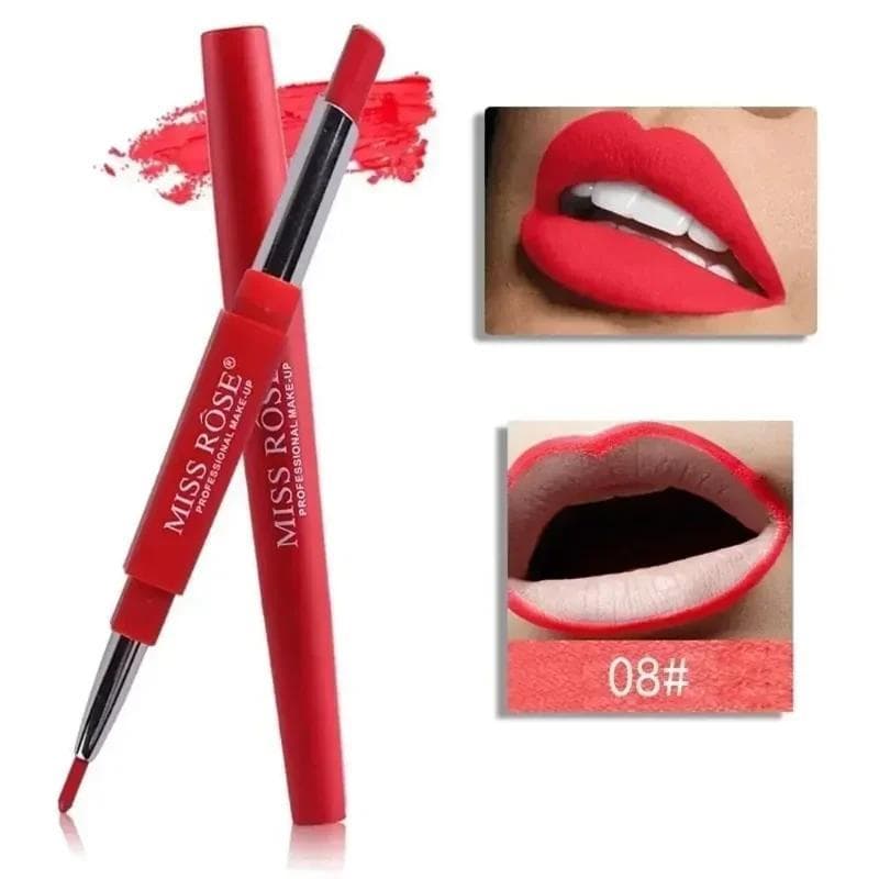Caneta Batom MISS ROSE 12 Cores À Prova D'água De Longa Duração Com Alto Pigmento Para Todas As Ocasiões , Entusiasta Id