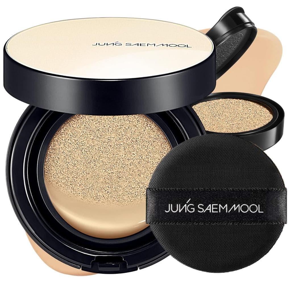 JUNG SAEM MOOL Essential Skin Nuder Cushion |   Base Cushion de Cobertura Modulável com Acabamento Natural, por Maquiado