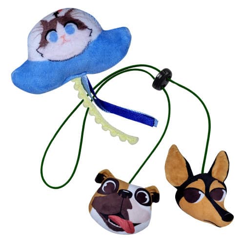 Brinquedo Catnip Kit Gata Superior + Mada e Bica - Coleção Mada e Bica - Para Gatos - Petiko | brinquedo com catnip