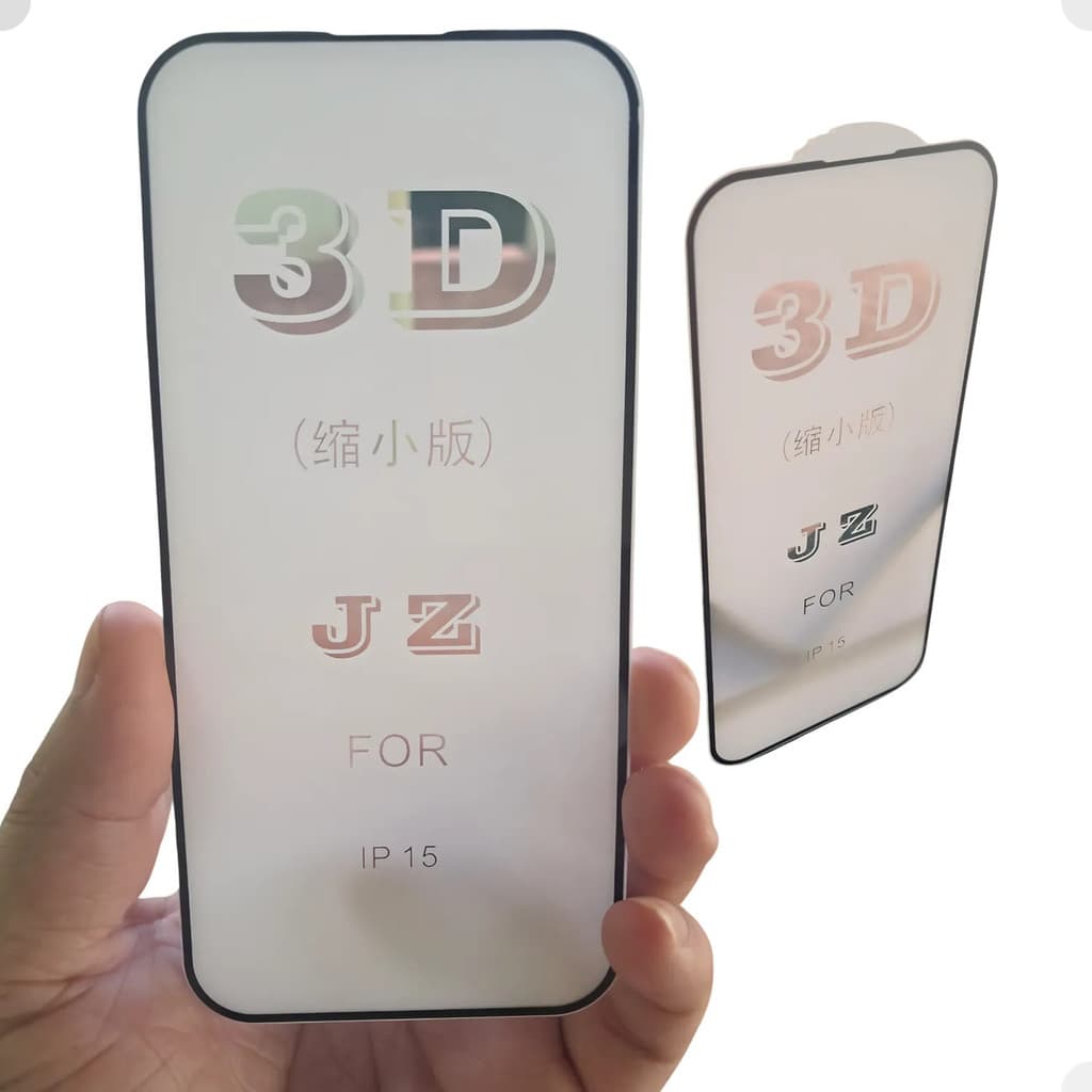 Pelicula iPhone 15 3d Premium Apple Celular iPhone 15 Vidro pelicula celular iphone 15 premium 3d black