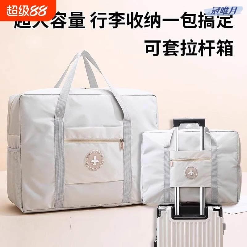 Bolsa de viagem masculina de grande capacidade portátil de curta distância embarque para estudantes carrinho de hospital