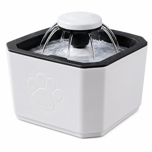 Comedouro Lento 25 Litros Antiarroto Pet Alimento Racao Controla Velocidade Facil Limpeza Branco