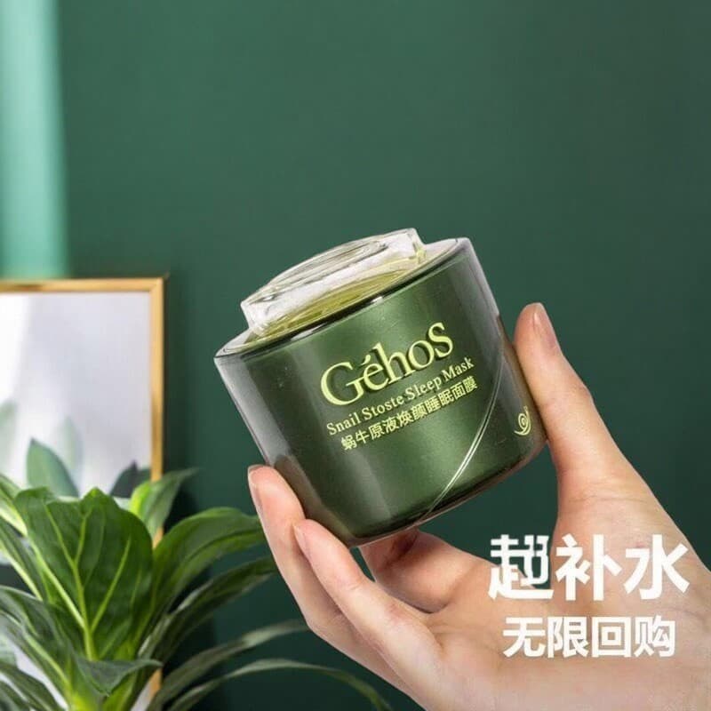 Ji Cunxi produtos de cuidados com a pele caracol Original líquido máscara de dormir sem enxágue pessoas preguiçosas másc