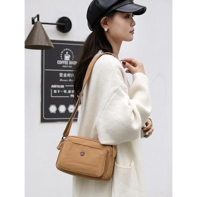 Chibao Mini bolsa pequena feminina 2025 novo estilo textura moda bolsa de ombro All-Match pequena mochila saco do mensag