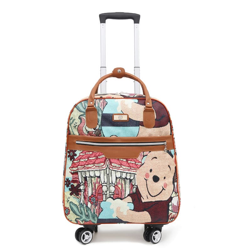 Bolsa de carrinho de viagem de curta distância, embarque de grande capacidade, à prova d'água, roda Universal, embalagem