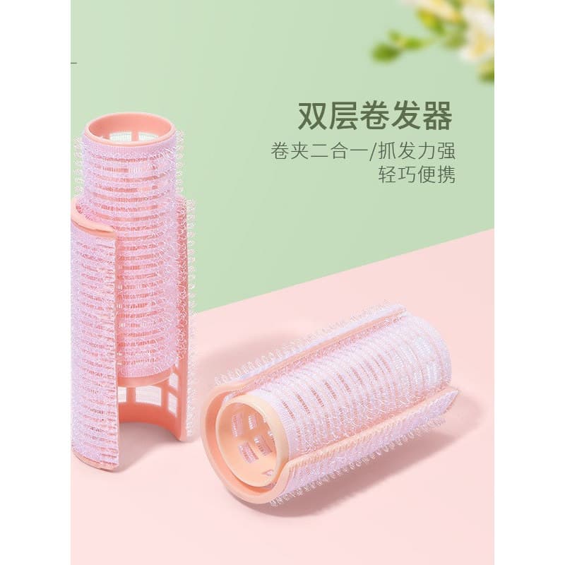 Chuanqier Air Bangs curling ferramenta útil preguiçoso oito caracteres rolo de ondulação de cabelo frente avaliado estil