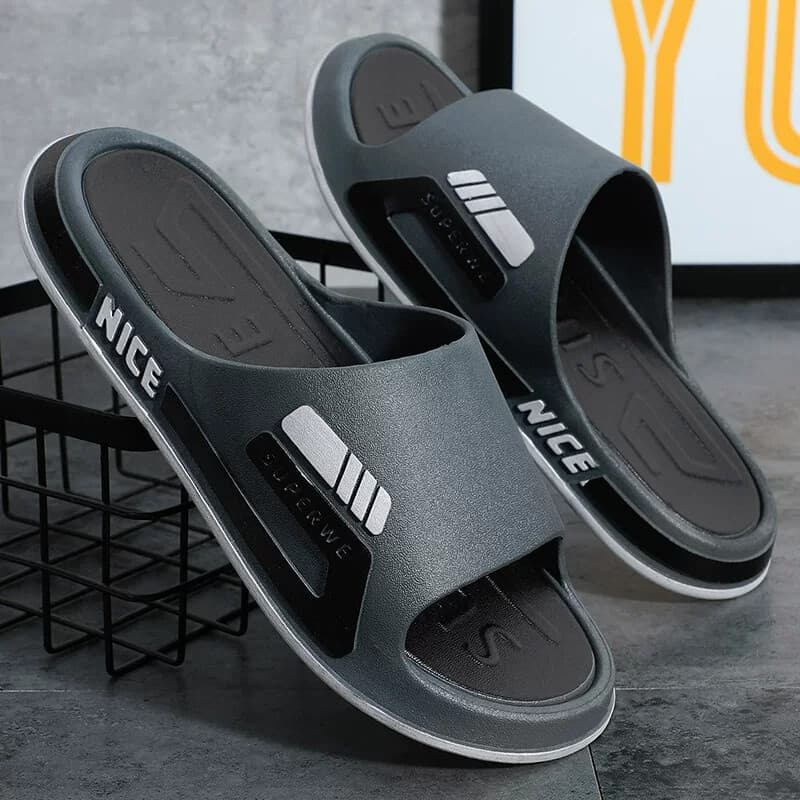 Chinelos masculinos verão 2026 novo estilo esportes ao ar livre casa interior antiderrapante resistente ao desgaste sand