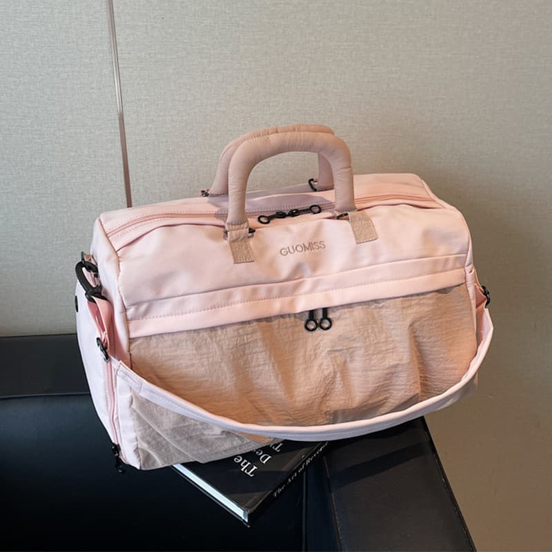 Bolsa de viagem de curta distância de grande capacidade moda feminina bolsa de bagagem de mão All-Match bolsa de ombro l