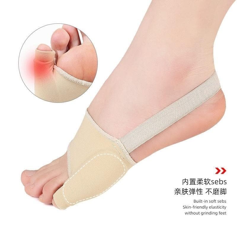 Pequeno dedo do pé Valgus toe divisor masculino feminino toe Corrector bolsa lateral anti-desgaste anti-dor dedo do pé f