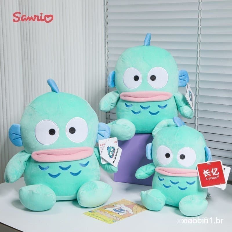 Sanrio Sereia Hanton Boneca Meia Sereia Pelúcia Boneca Boneca Boneca Desenho Boneca Garra Máquina Boneca