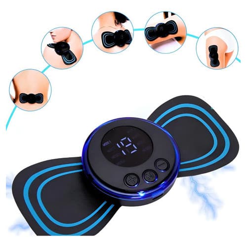 Massageador Adesivo Elétrico Portátil Tens Muscular