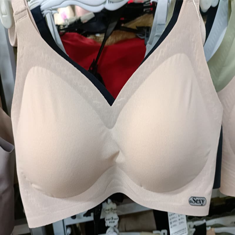 Yoquan S56 Novo Estilo Verão Senhoras Sem Costura Linda Costas Fixas Integradas Tubo Esportivo Top Sutiã Cueca Sutiã de