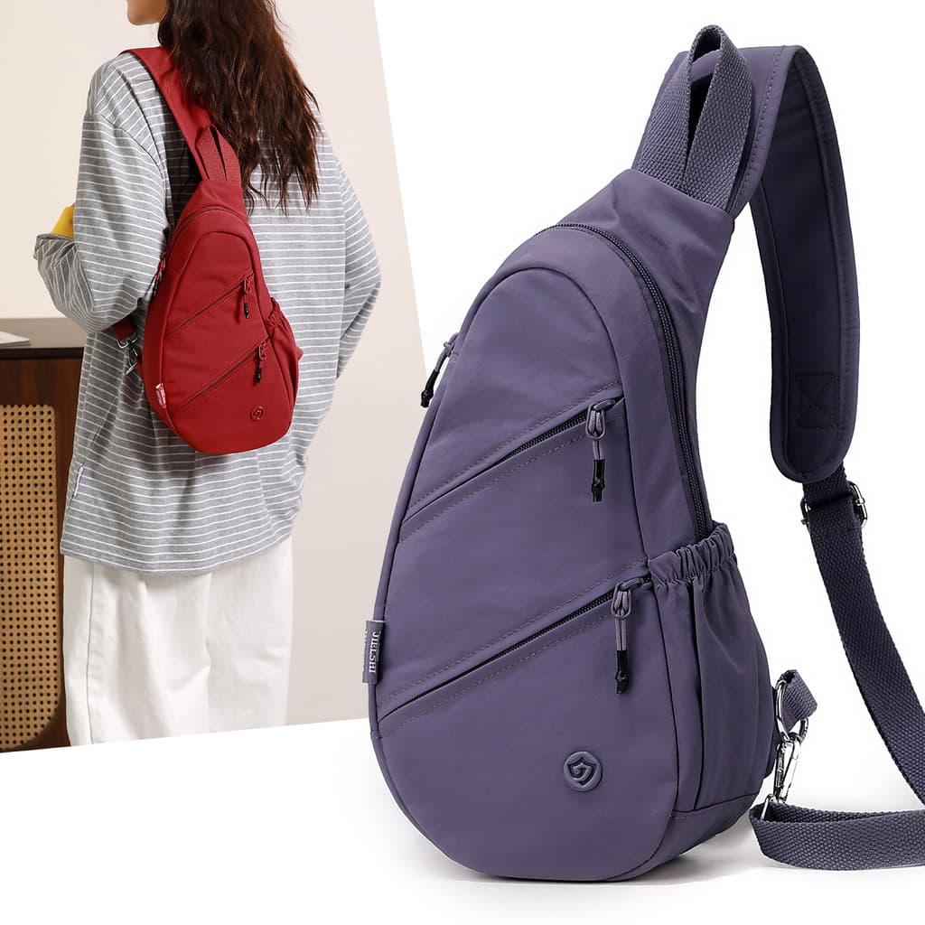 Ao ar livre portátil pequena bolsa de ombro senhoras leve passeio saco do mensageiro esportes montanhismo lazer saco de