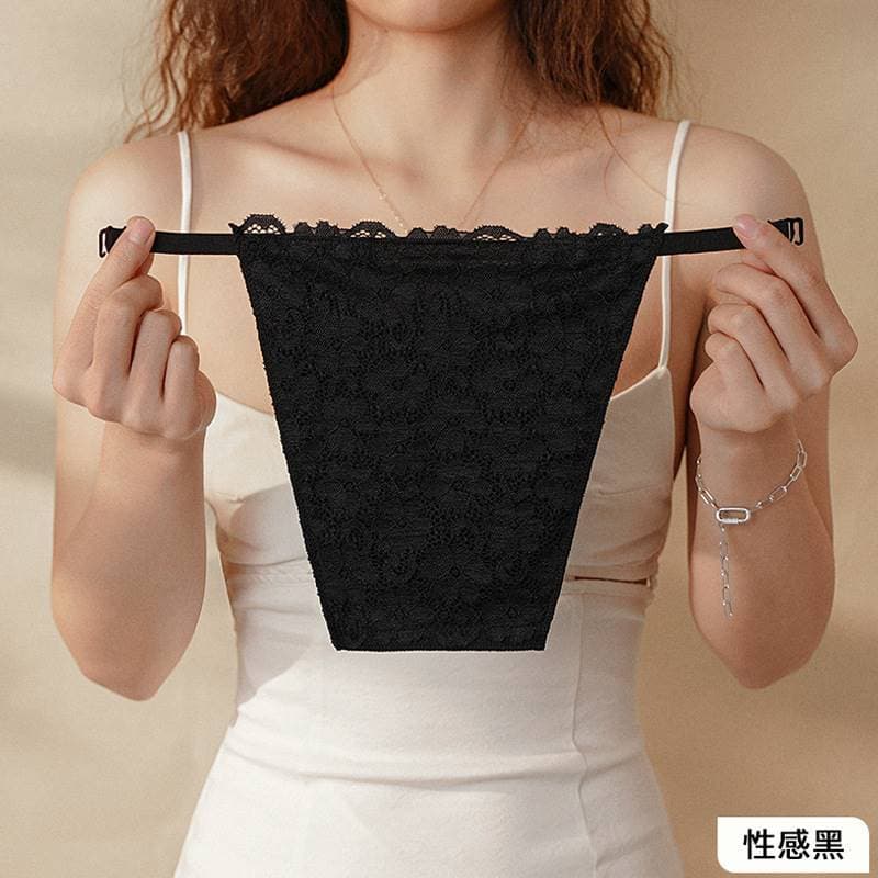 Renda Anti-reflexo tubo superior requintado bloqueio de uma peça verão gola falsa blusa saia gola baixa interior respirá