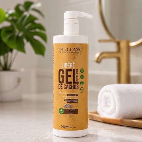Modelador GEL Libéré Cachos Profissional Libere 500ml Hidratação Definição Durabilidade