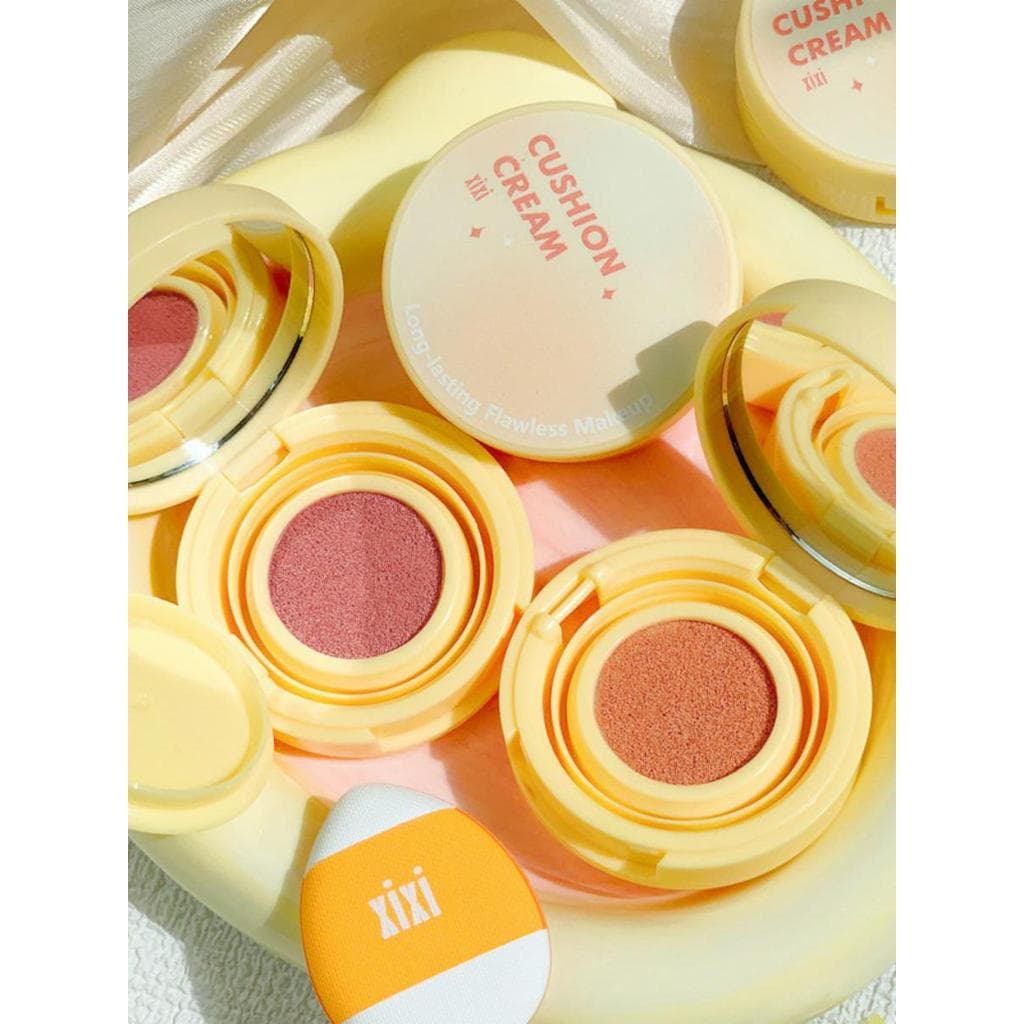 Novo XIXI Verão Oxigênio Transparente Almofada Líquida Pura Fosca Monocromática Diária Tender Girl Student Blush Maquiag