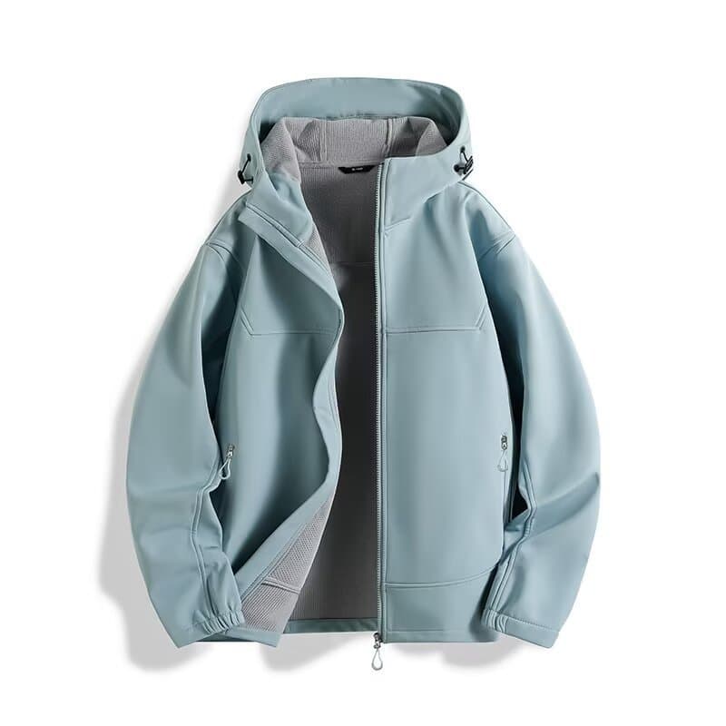 Jaqueta masculina versão coreana na moda solta All-Match ao ar livre engrossado Cardigan High Street meninos blusão outo