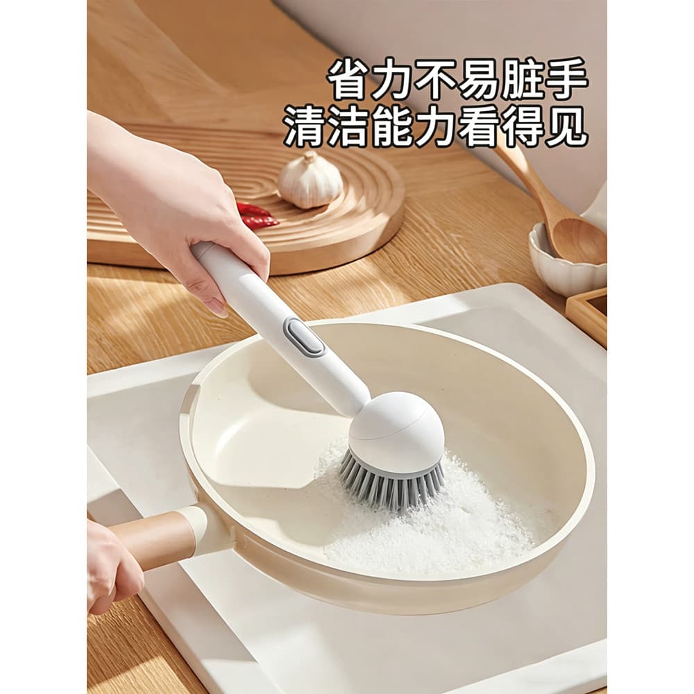 Escova de panela ferramenta cozinha dedicada escova de lavagem de panela não machuca panelas tigelas escova de limpeza m