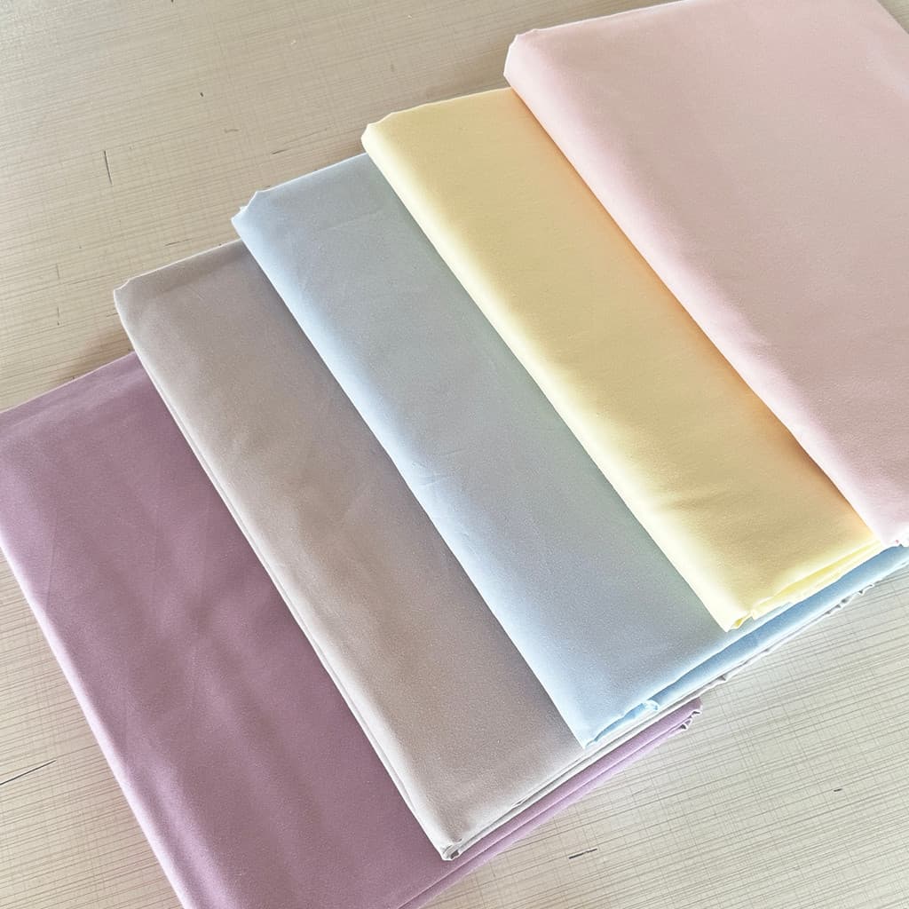 Azul claro lavanda roxo cinza cor sólida sarja folha de algodão única peça dupla simples 100% algodão folha primavera ve