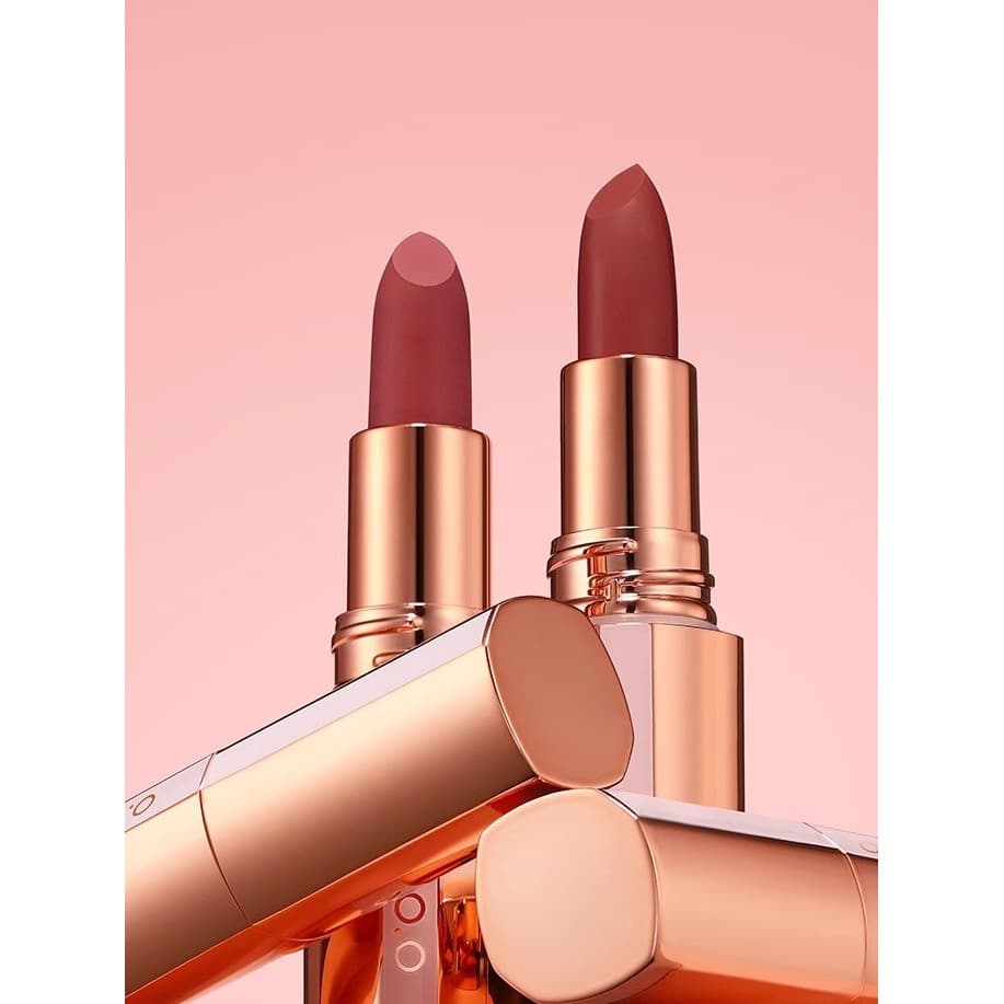 O.TWO.O Velvet Matte Batom Branqueador Fosco Hidratante Não-secagem de longa duração Batom à prova d'água de veludo não