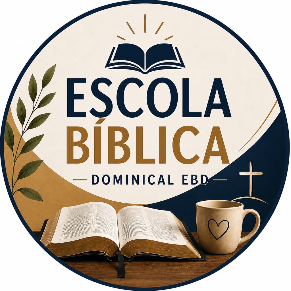 Capa Painel redondo ESCOLA BIBLICA DOMINICAL EBD Redondo Tecido Sublimado 1,50x1,50 veste facil