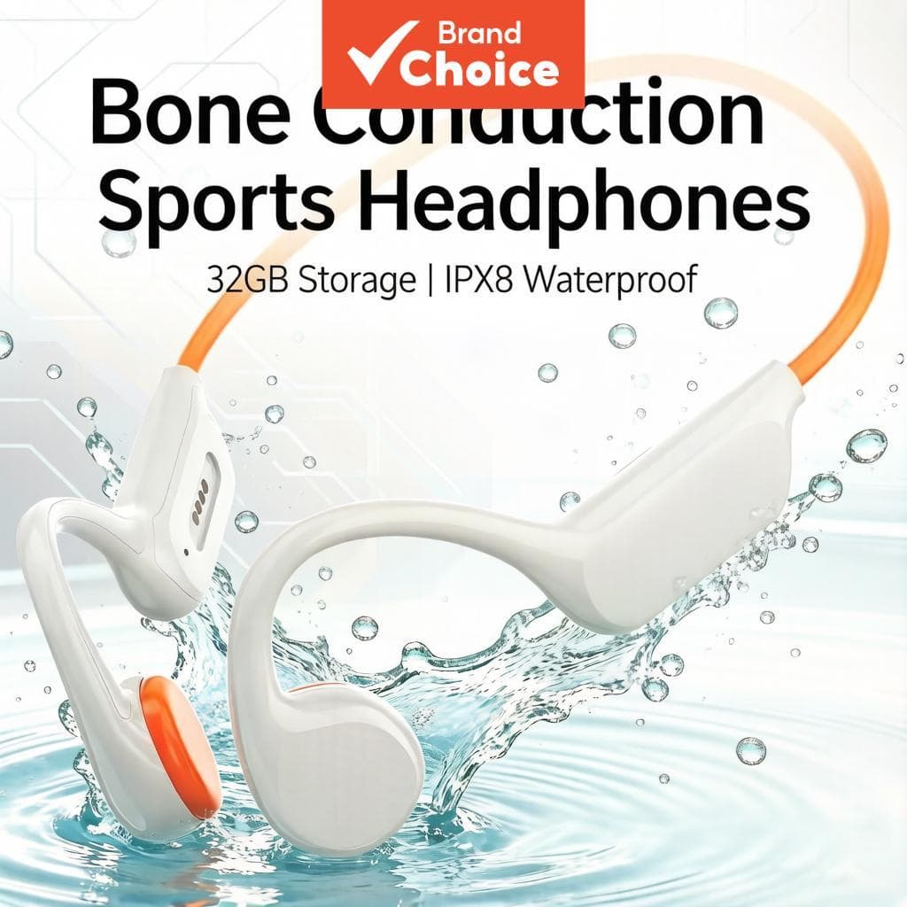SPRISE X7 Max Fones de Ouvido Fones de Condução Óssea Bluetooth 5.4 Fones Abertos Sem Fio para Corrida e Esportes