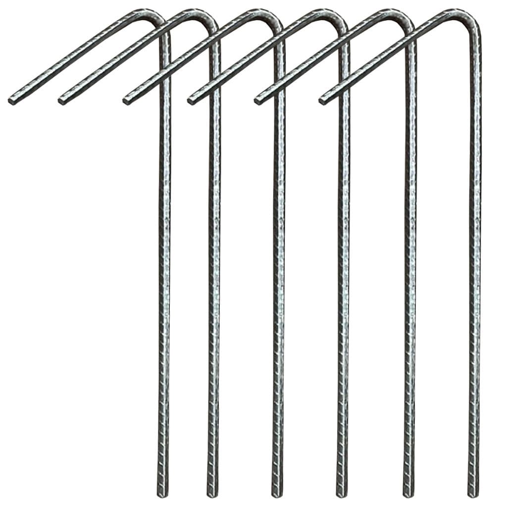 kit 10 Estacas para Prender Barraca Camping ou Fita de Demarcação para Praia.