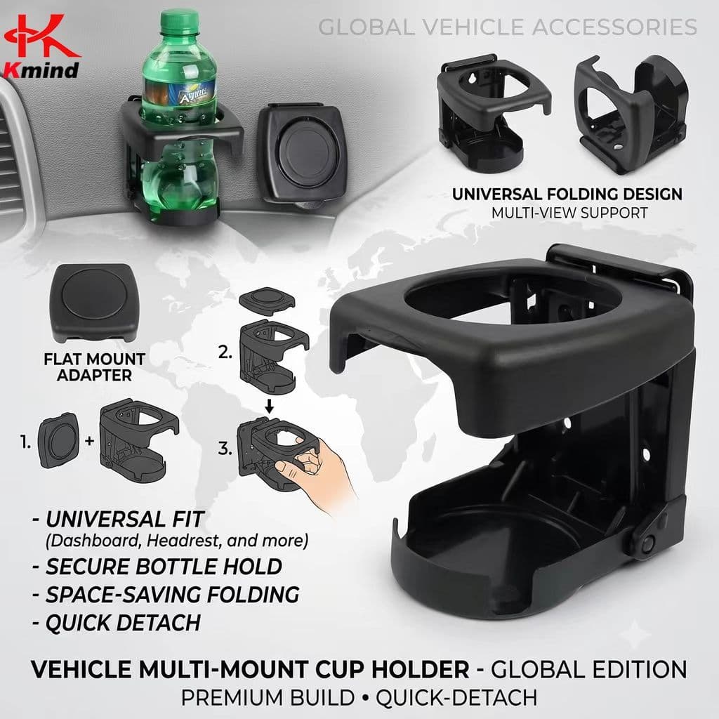 Suporte De Copo Dobrável Para Carro , Universal Bebidas Em Material ABS Veículo , Escritório , RV , Iate-Espaço