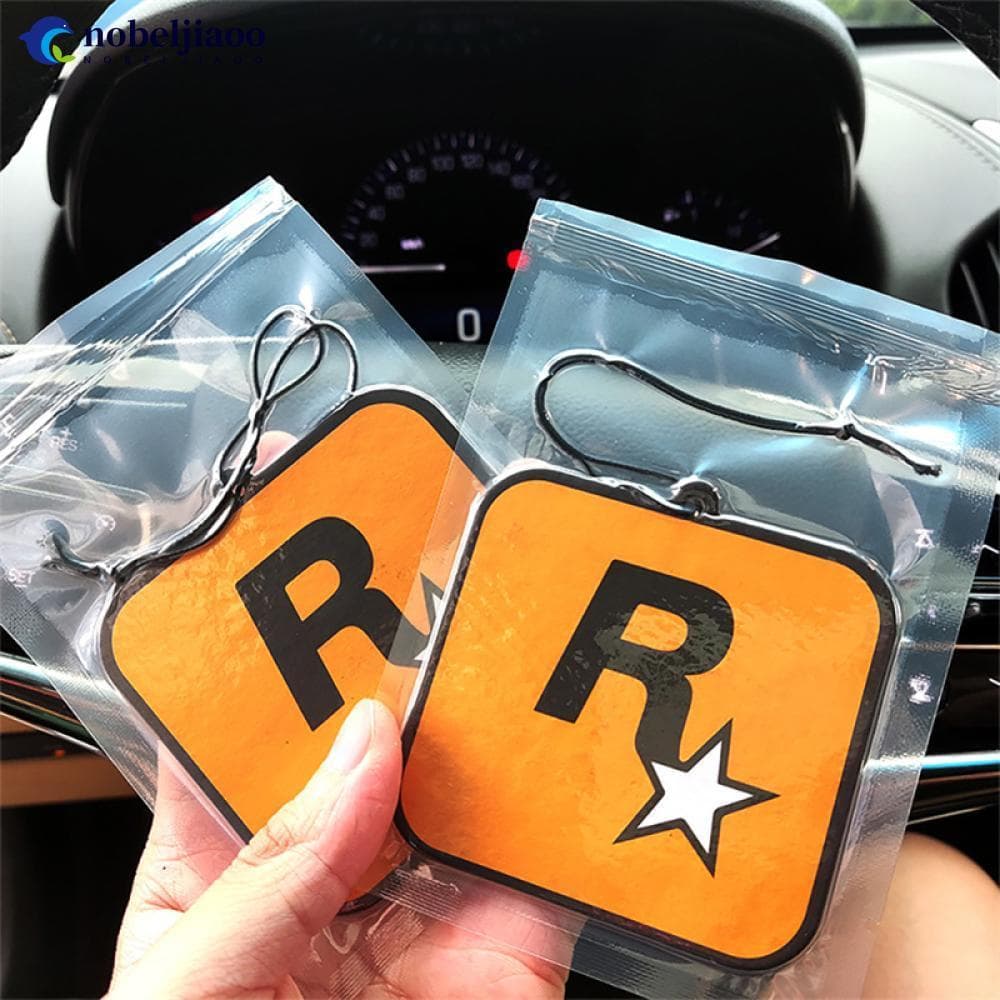 NOBELJIAOO Fragrância De Carro R Star De Longa Duração Aromaterapia Peça Pingente Decoração Desodorização R2U6