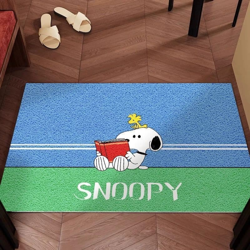Tapete de porta de entrada Snoopy dos desenhos animados dos desenhos animados 2025 novo estilo tapete de porta do agrega