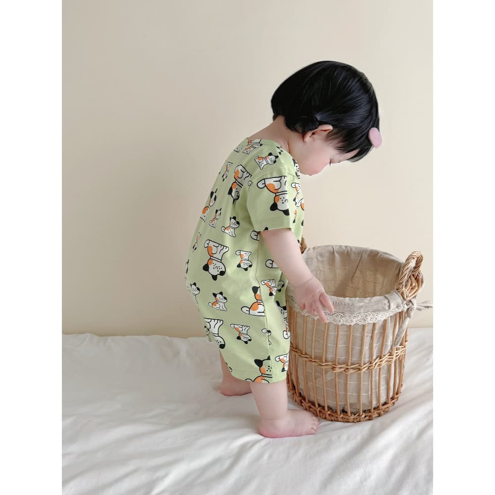 Bebê estilo verão macacão bebê menina estilo Super ocidental macacão de bebê menino puro algodão estilo fino macacão ver