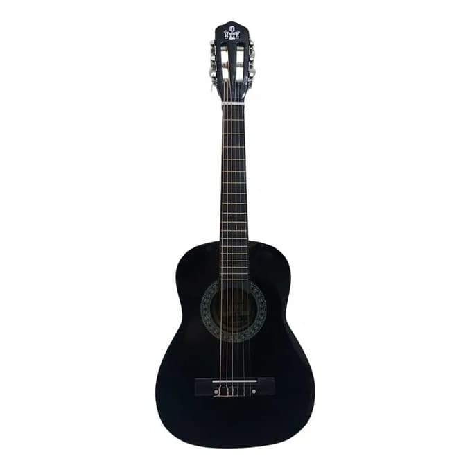 Violão Nylon Acústico Preto Número 30 Infantil Myth-1098bk