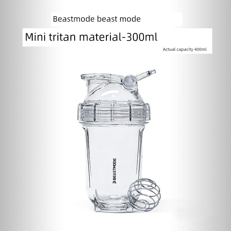 [Novo estilo] 300ml copo agitador de pequena capacidade tritan Fitness proteína shaker em pó copo Milkshake liquidificad
