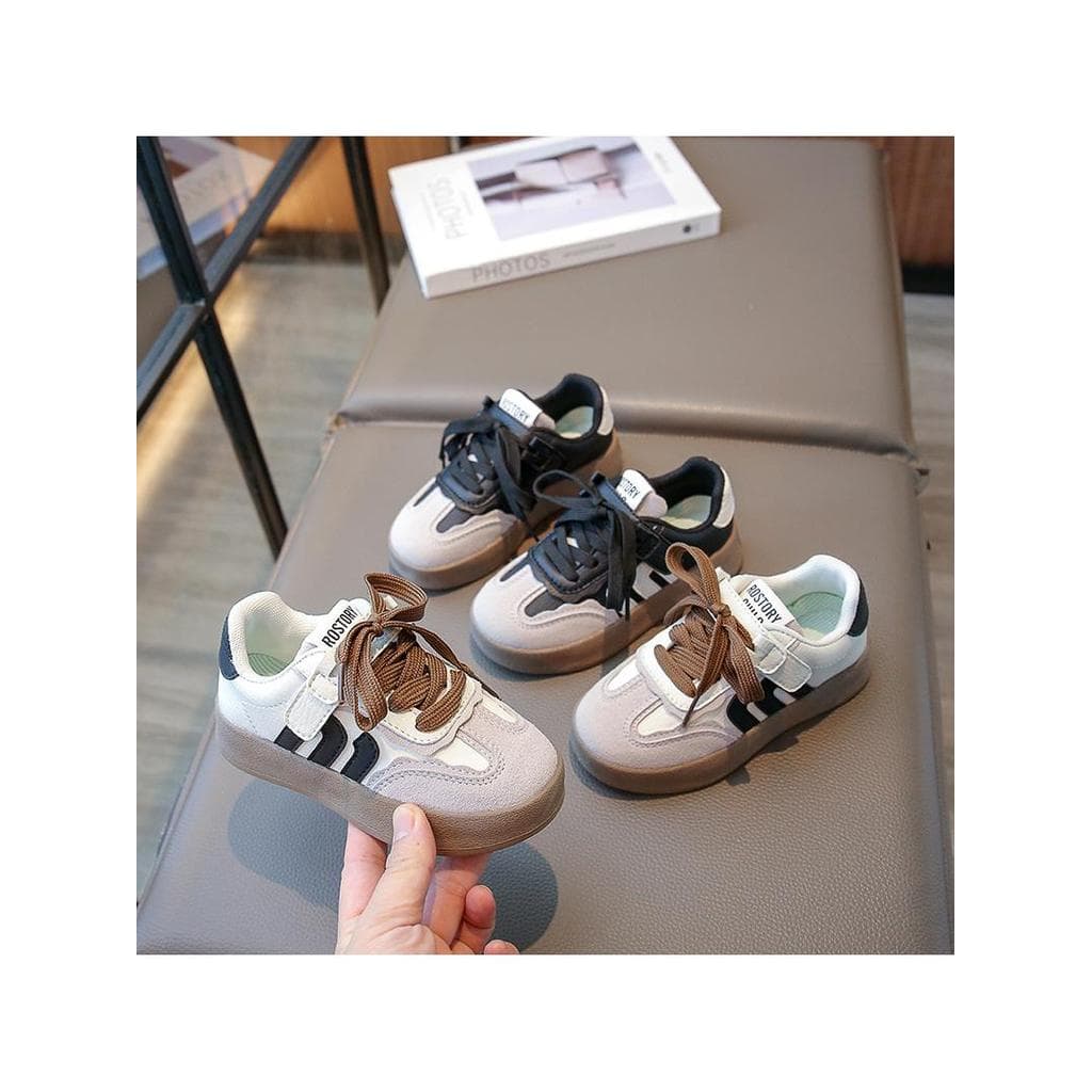 Meninos meninas primavera outono tênis 2026 cor combinando crianças sapatos meninos na moda legal sapatos casuais menina