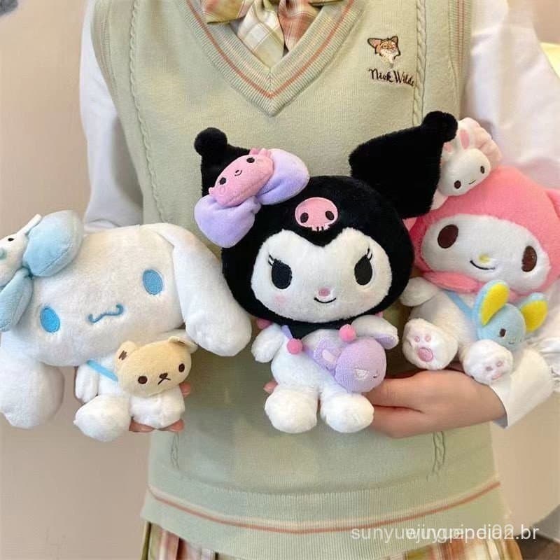 Boneca Japonesa Nakajima Sanrio Pelúcia Cinnamoroll (Amigo Peixe Bacalhau) Novo Personagem Japonês
