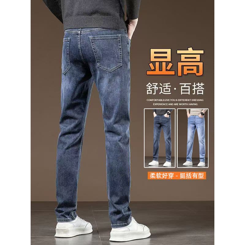2026 primavera calças casuais masculinas soltas calças retas All-Match novo estilo macacão masculino resistente ao desga