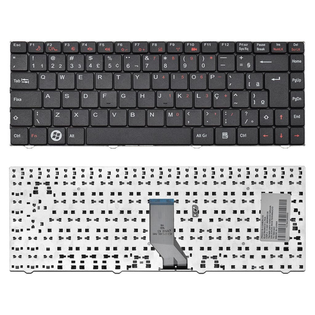Teclado para Notebook Semp Toshiba Part Number 82B382-X96005