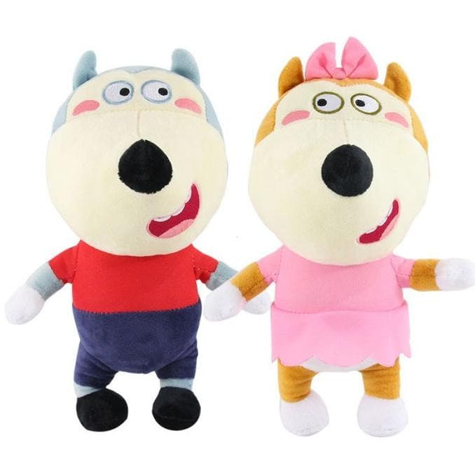Bonecas Wolfoo e Lucy / Brinquedos de Bonecas Infantis 5ZOQ