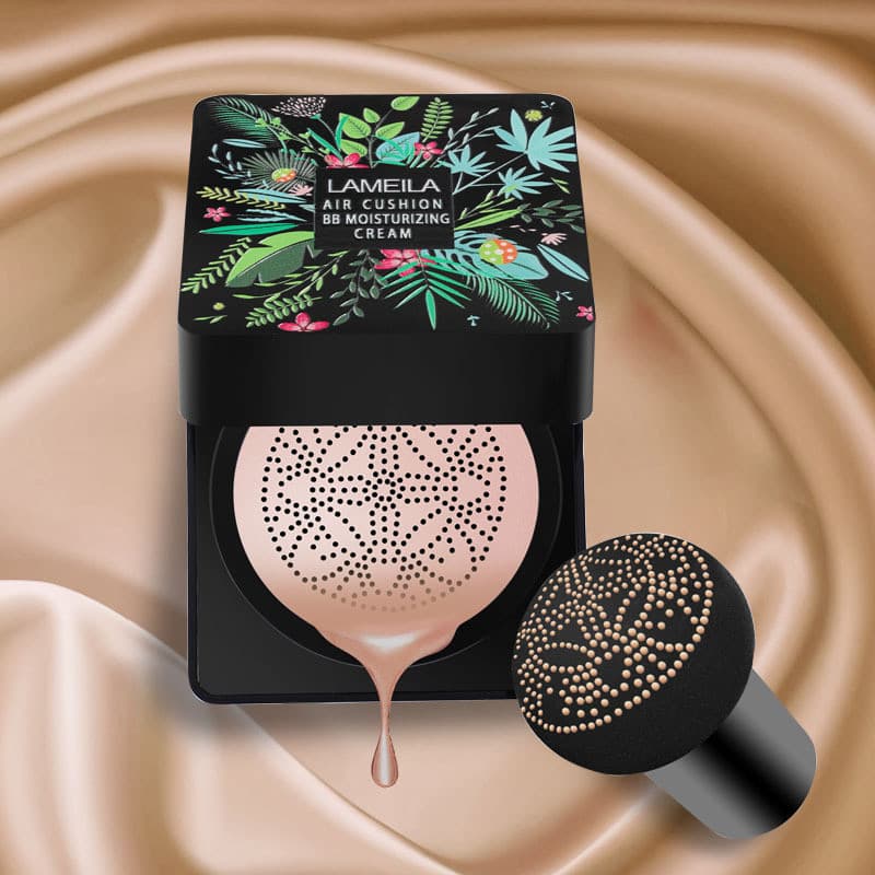 Lamella cogumelo almofada BB creme base líquida corretivo isolamento hidratante cc vara influenciador de longa duração 3