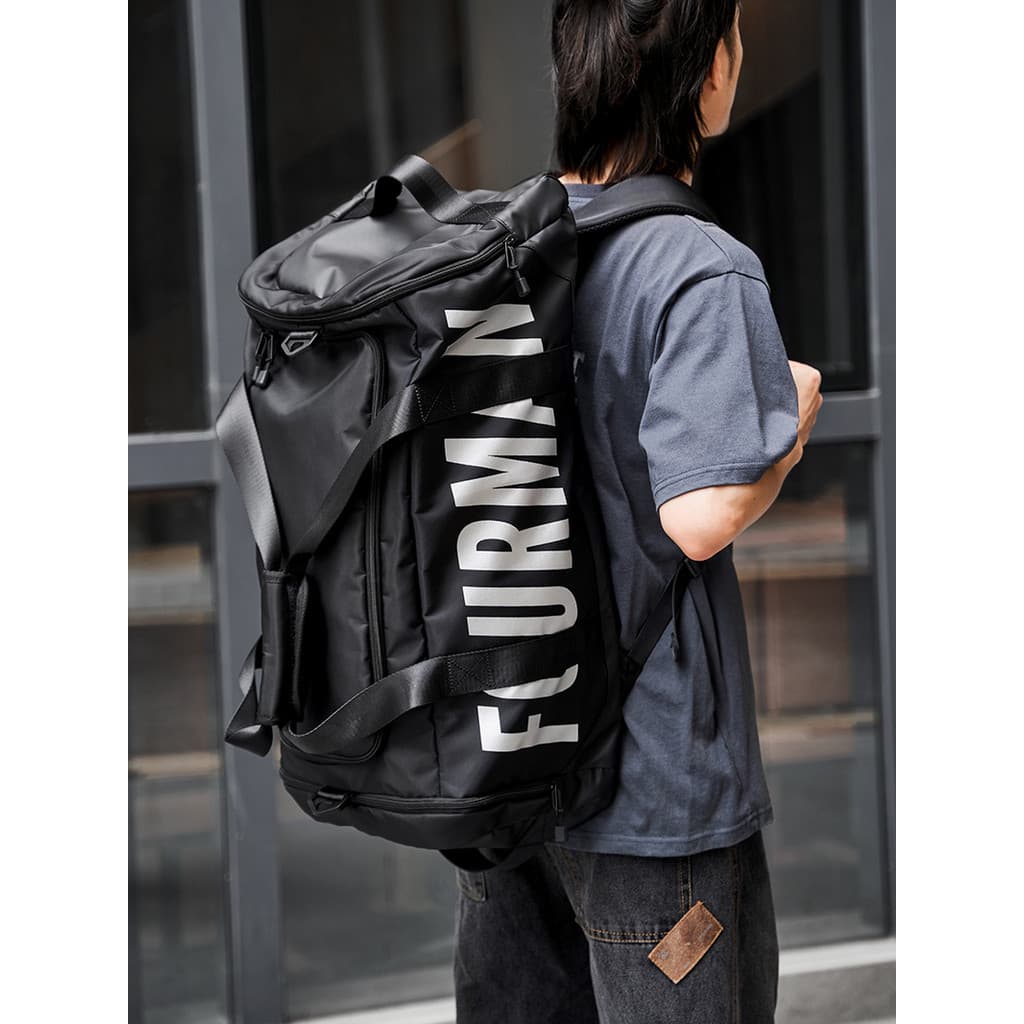 Bolsa de viagem de grande capacidade masculina portátil viagem de negócios saco de bagagem de embarque mochila esportes