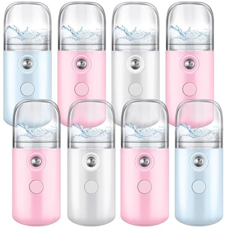 Vaporizador Facial Para Umidificador Portátil Cuidados Com A Pele # advisor3 mhml USB Recarregável Nano Mister 8 Peças E